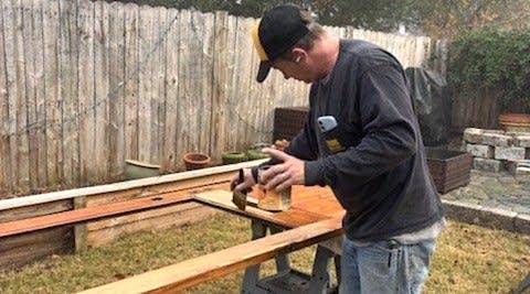 Stained glass frame restoration